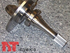 Shaft with rotor and yoke
